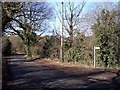 SJ5074 : Sandstone Trail signpost on the Ridgeway by Raymond Knapman