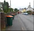 ST3090 : Orange-lidded wheelie bin day, Pillmawr Road, Malpas, Newport by Jaggery