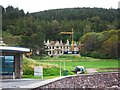 NG5436 : Rebuilding of Raasay House, near Clachan, Raasay by P L Chadwick