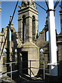 SP2864 : Roof of St Mary's Church tower by Robin Stott