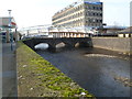 SS7690 : Canopied High Street bridge, Port Talbot by Jaggery