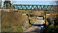 J4471 : New footbridge, Comber Greenway (1) by Albert Bridge