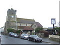 TV4898 : Church in Seaford by Malc McDonald