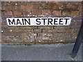 TM4462 : Main Street sign by Geographer