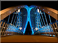 SJ8097 : The Lowry Bridge, Salford Quays by David Dixon