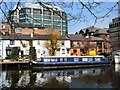 SU7173 : Narrowboat on Kennet & Avon Canal by Paul Gillett