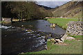 SK1551 : Weir on River Dove by Ian Taylor