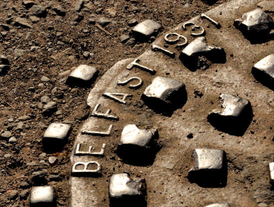 Millfield Foundry manhole cover, Bangor (2)