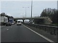  : M1 motorway - Tathall End bridge by Peter Whatley