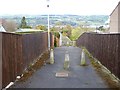 NY9363 : Walkway in Hackwood Park by Oliver Dixon