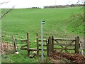 NZ1160 : Footpath south of Lead Road by Christine Johnstone