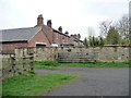 NZ1556 : Houses alongside the old railway line, Lintz Green by Christine Johnstone