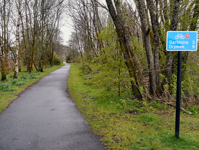 Cycletrack to Gartmore