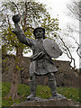 NS7993 : The Statue of Rob Roy MacGregor by David Dixon