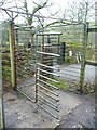 SE0819 : Bridleway rotary gate, Carr Hall Lane, Stainland by Humphrey Bolton