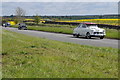 ST8496 : Vintage cars on the A46 (1) by Philip Halling