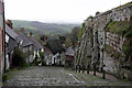 ST8622 : Gold Hill, Shaftesbury, Dorset by Christine Matthews