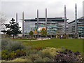 SJ8097 : MediaCityUK, The Park by David Dixon