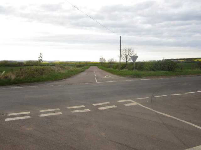 Crossroads near Lowick