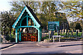 SD6502 : St Paul's Church and Lychgate, Pickley Green by David Dixon