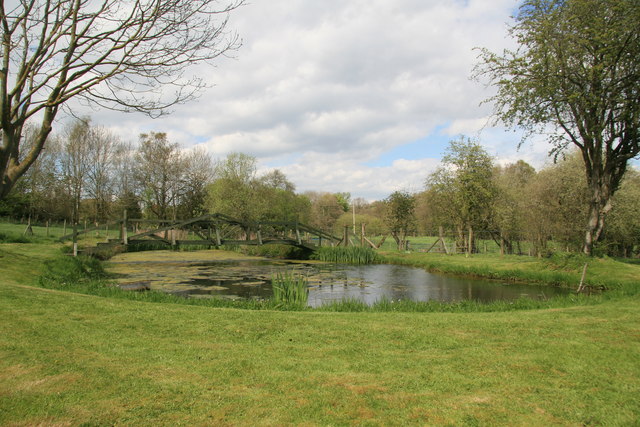 Whitcot Mill, mill pond