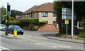 ST4364 : Partly-hidden old signpost, Congresbury by Jaggery