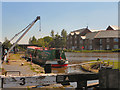 SJ4077 : National Waterways Museum Trip Boat Centaur by Susan Dixon