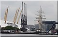 TQ3879 : Tall Ship at Canary Wharf by Colin Smith