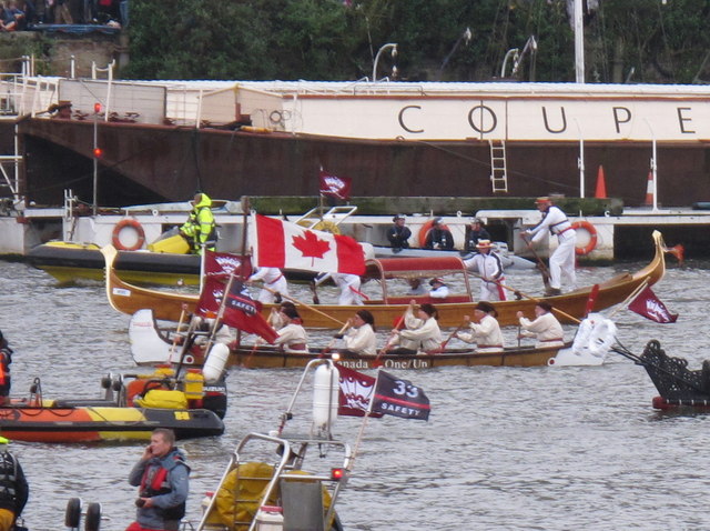 Diamond Jubilee Pageant - Canadian canoe, gondola