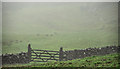 J3246 : Gate and drystone wall, Drumkeeragh near Dromara by Albert Bridge