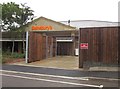 SX8966 : New loading bay, Sainsbury's, The Willows by Derek Harper