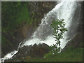 SD6897 : The base of the big fall, Cautley Spout by Karl and Ali