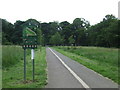 TQ0996 : Path through Cassiobury Park, Watford by Malc McDonald