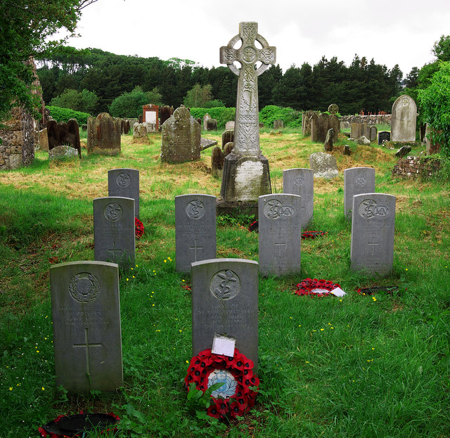 War graves, Bonamargy Friary