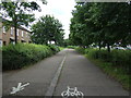 TL1899 : Cycle path beside the A15 by JThomas