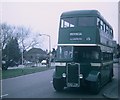 TQ9086 : Preserved Bus at Southchurch Boulevard by David Hillas