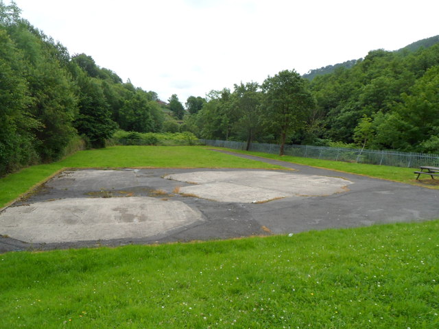 Riverside picnic area, Merthyr Vale