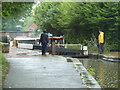 SO8554 : Worcester & Birmingham Canal - bucketing down by Chris Allen