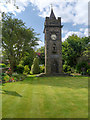 SD6021 : Memorial Garden and Clock Tower, Wheelton by David Dixon