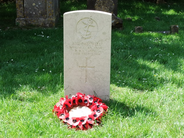 War Grave in St Andrews Churchyard Fairlight