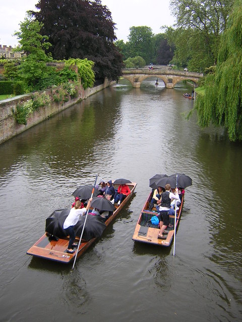 Summer 2012: punting in Cambridge