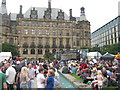 SK3587 : Sheffield Town Hall @ #tramlines by Dave Pickersgill