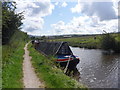 SJ9171 : Working Narrow Boat Hadar moored near Danes Moss by Keith Lodge