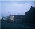 SJ8596 : A Manchester bus in Stockport Road by David Hillas