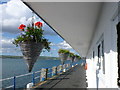 SY6878 : Weymouth Bay from the Commercial Pier by Nigel Mykura