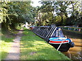 SJ8513 : Working Narrow Boat Hadar moored at Wheaton Aston by Keith Lodge