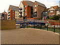 TQ6301 : Footbridge, Sovereign Harbour Marina by David Dixon