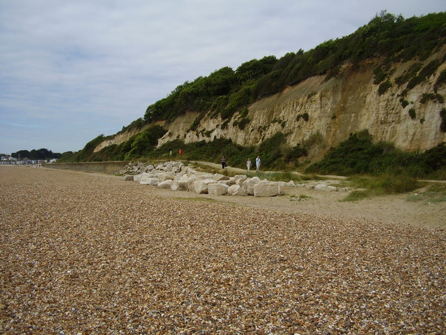 Sea defences below Steamer Point