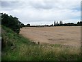 SK5417 : Corner of a stubble field, east of Shelthorpe by Christine Johnstone