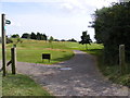 TM4076 : Wash Lane footpath to the A144 Halesworth Road by Geographer